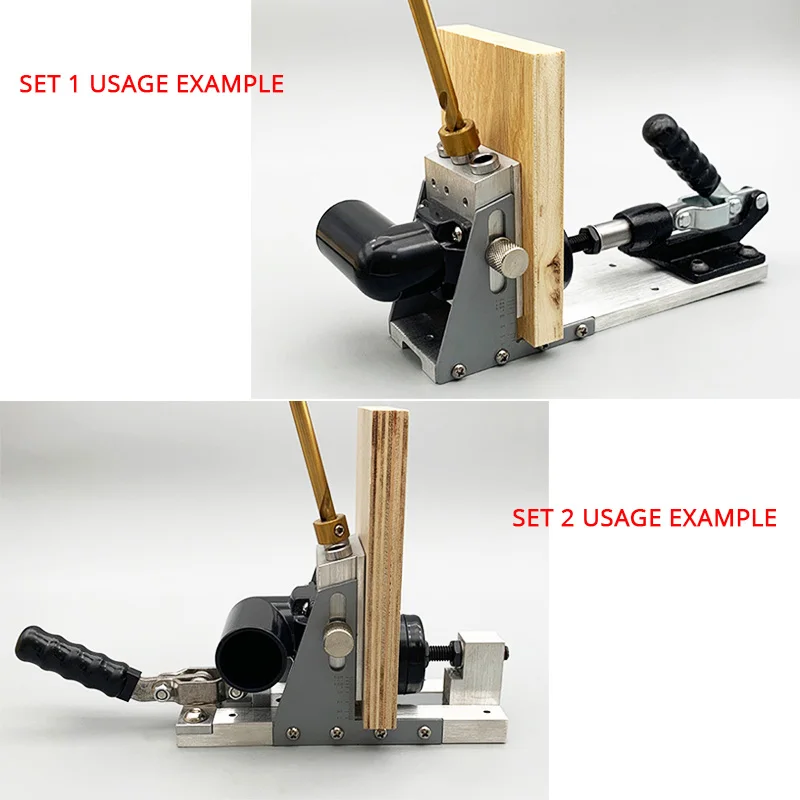 Pocket Hole Jig - Pocket Hole Drill Guide Jig Kit