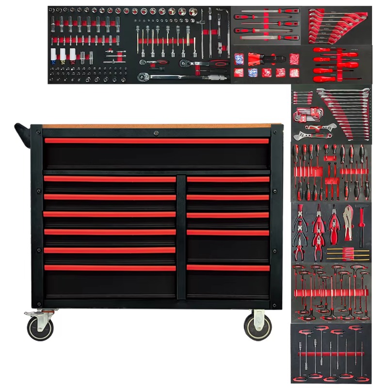 Tools Trolley For Workshop - 12 Drawers 471pcs Tool Kit Automotive