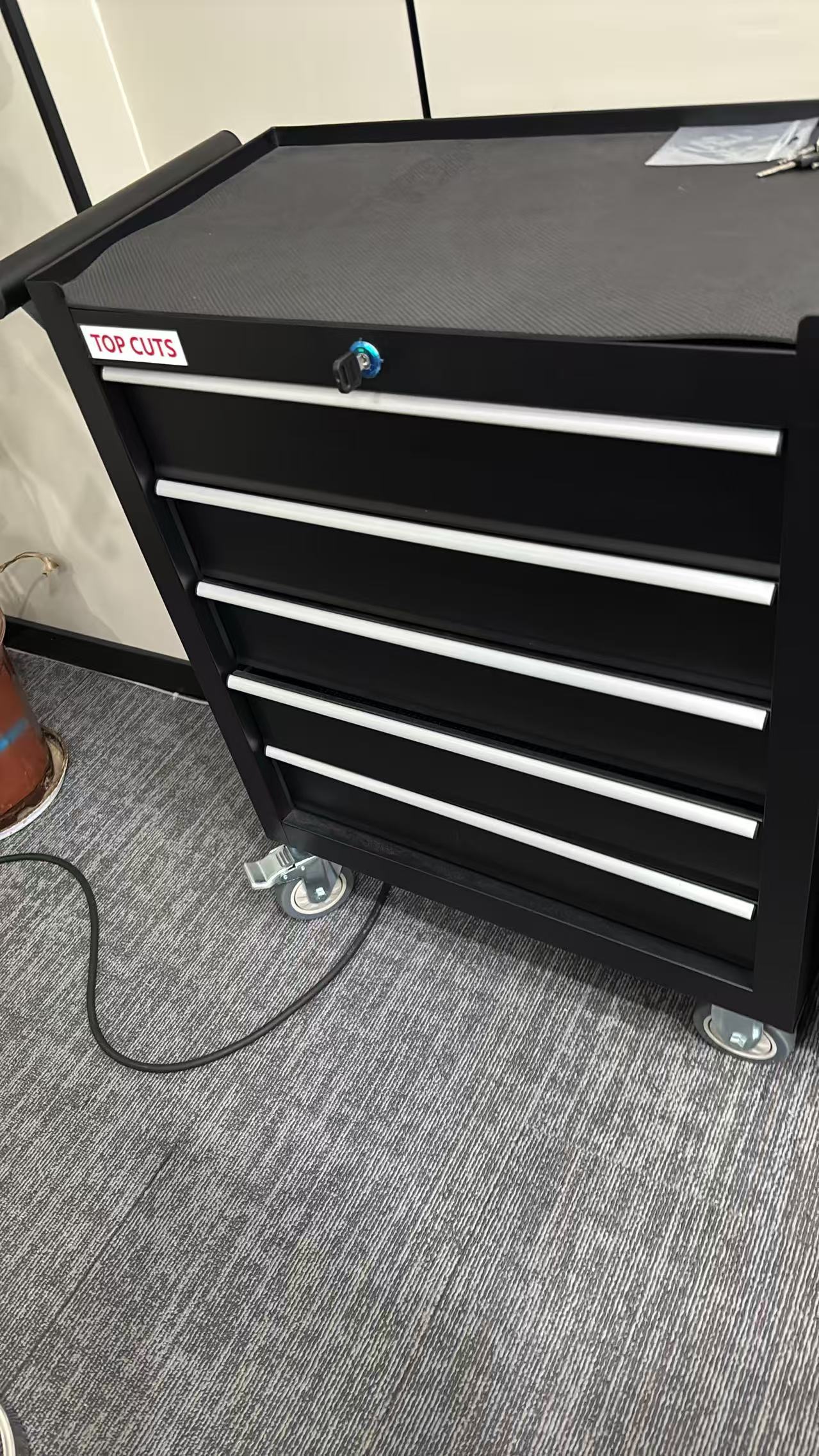 Tools Trolley For Workshop - 72 Inch Garage Steel Tool Cabinet