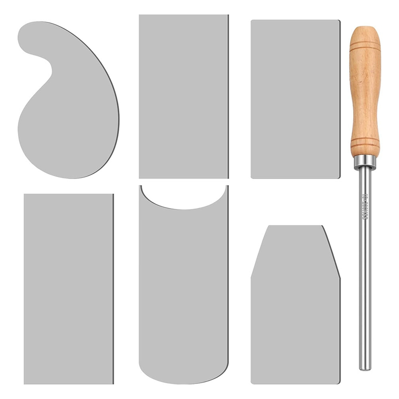 Card Scraper Cabinet - RMWIN-Card Scraper Burnisher And 6 Pcs