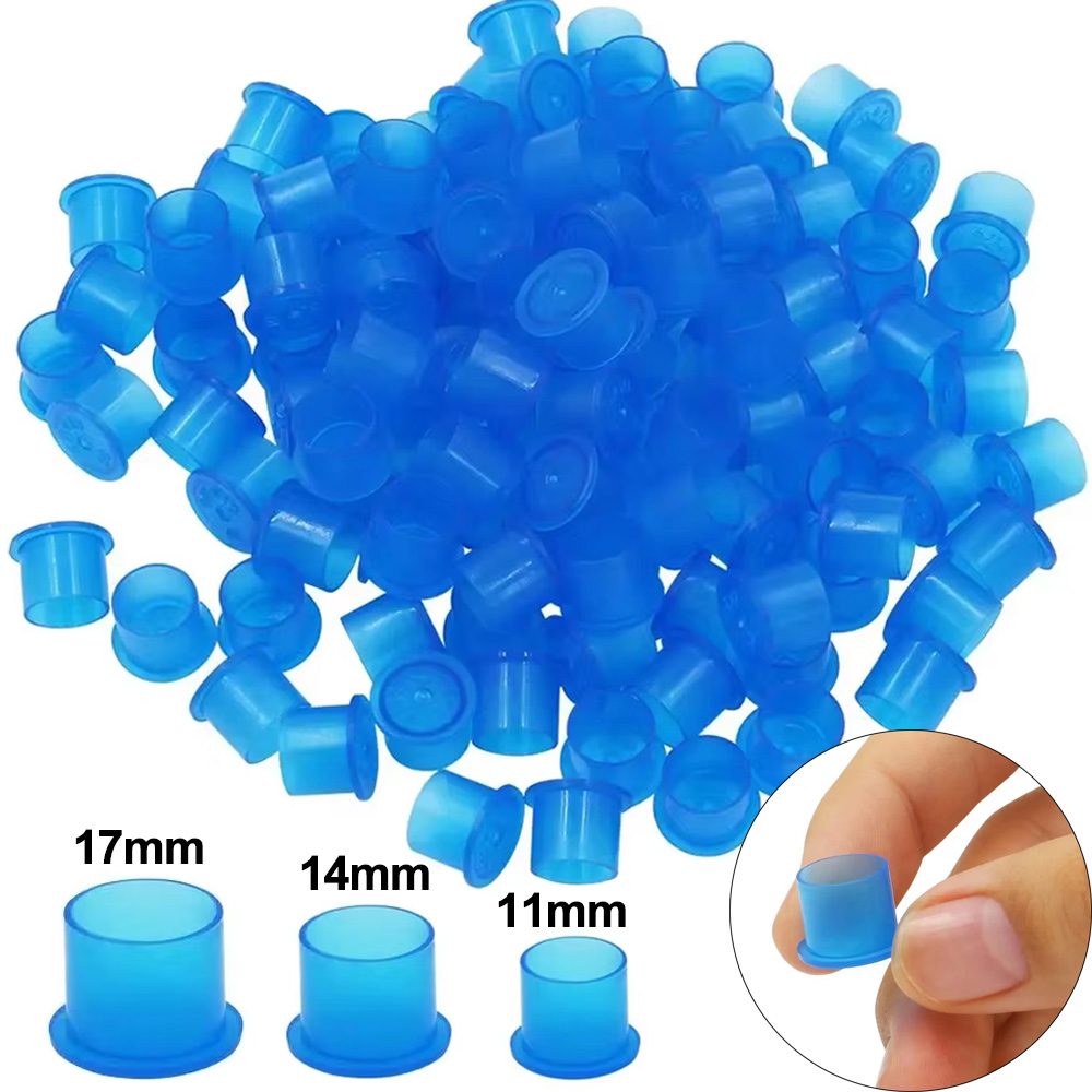 Tools Qa - 1000/500/100PCS Disposable Blue Tattoo Ink Cups