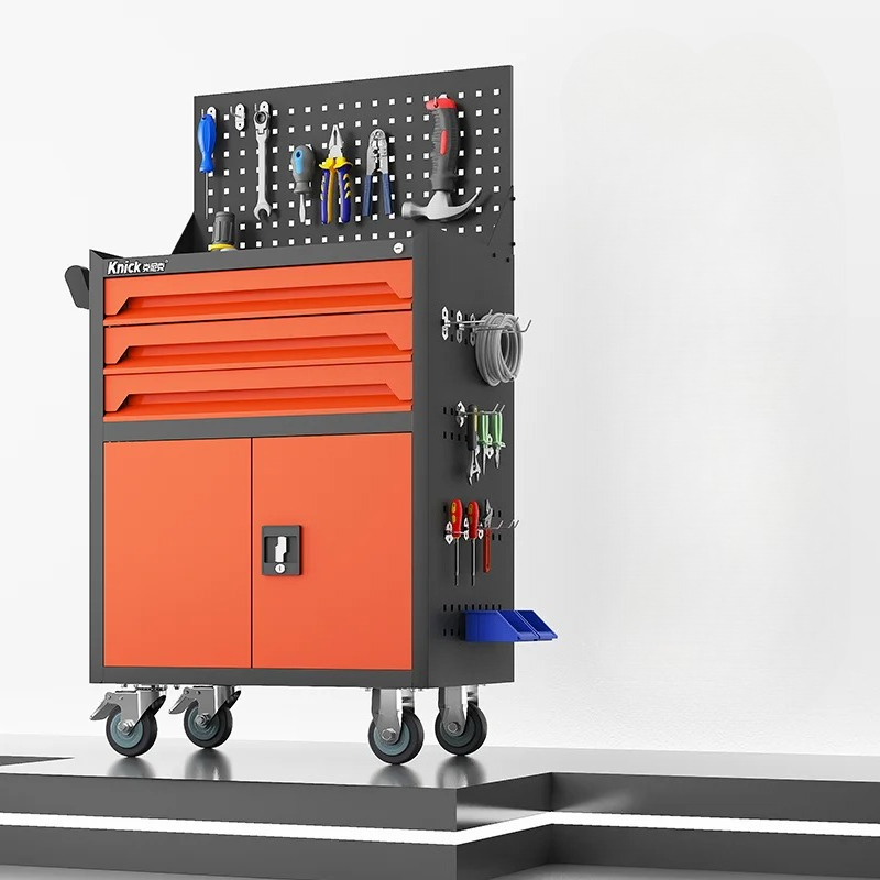 Tools Trolley For Workshop - Mobile Tool Cart Cabinet Workshop Automotive