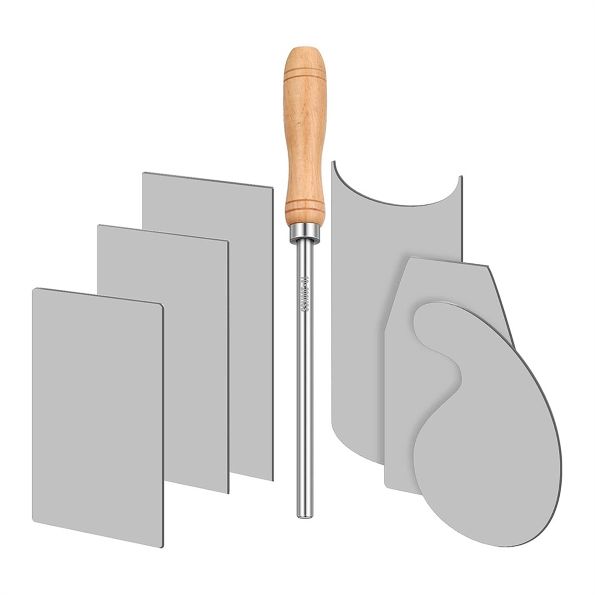 Card Scraper Cabinet - ABAB Card Scraper Burnisher and 6