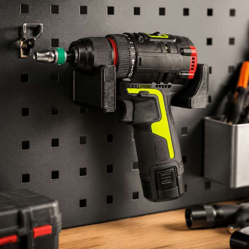Pegboard Drill Storage Rack Fi - Workshop Tools.Hanging Board recension och pris