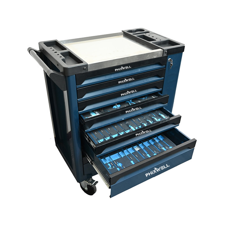 7 Drawer Roller Cabinet 250 Pi - Tools Trolley For Workshop recension och pris