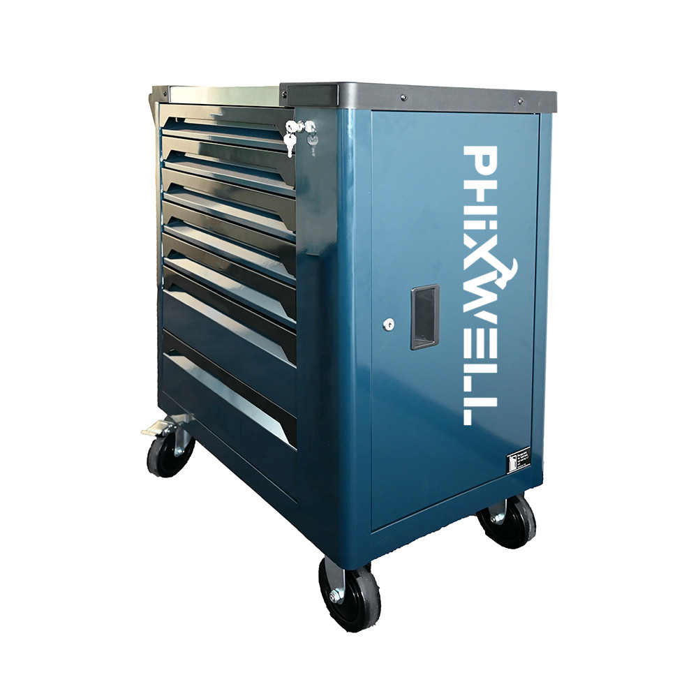 7 Drawer Roller Cabinet 250 Pi - Tools Trolley For Workshop recension och pris