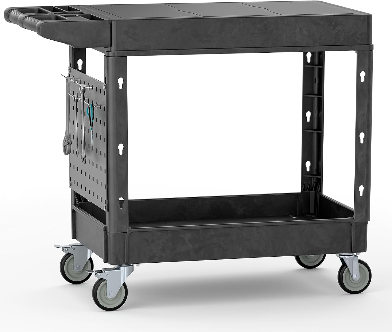 Heavy Duty 2-Shelf Flat Top Wh - Workshop Tools.Hanging Board recension och pris