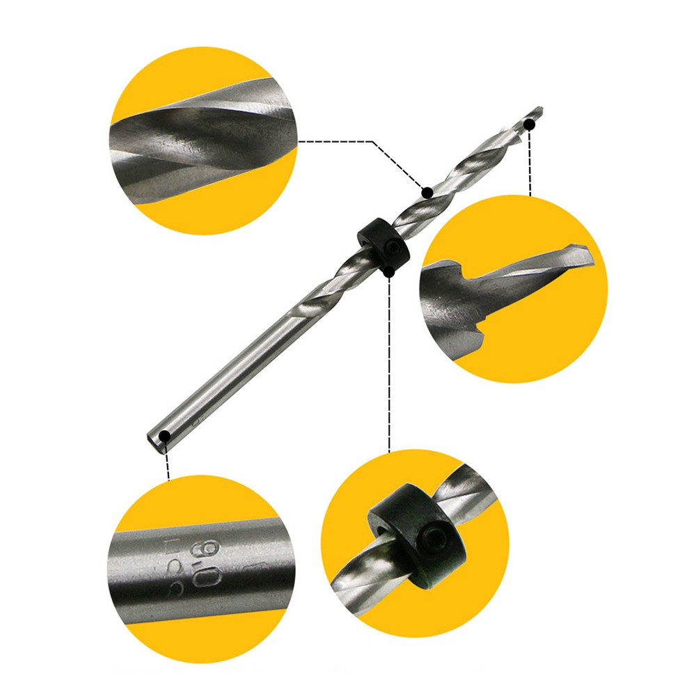 Hex Step Drill Bit 14 9 5mm Di - Pocket Hole Jig recension och pris