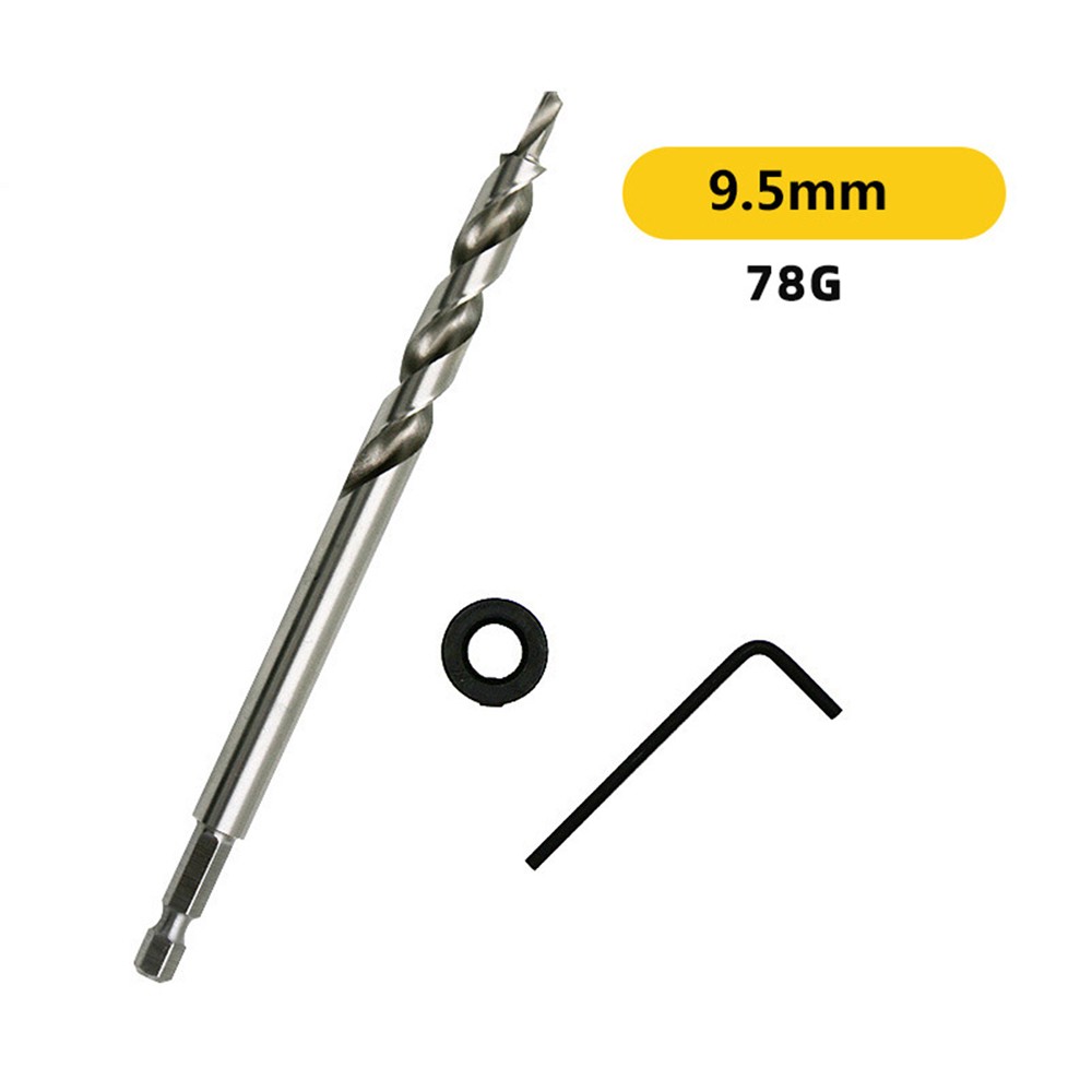 Hex Step Drill Bit 14 9 5mm Di - Pocket Hole Jig recension och pris