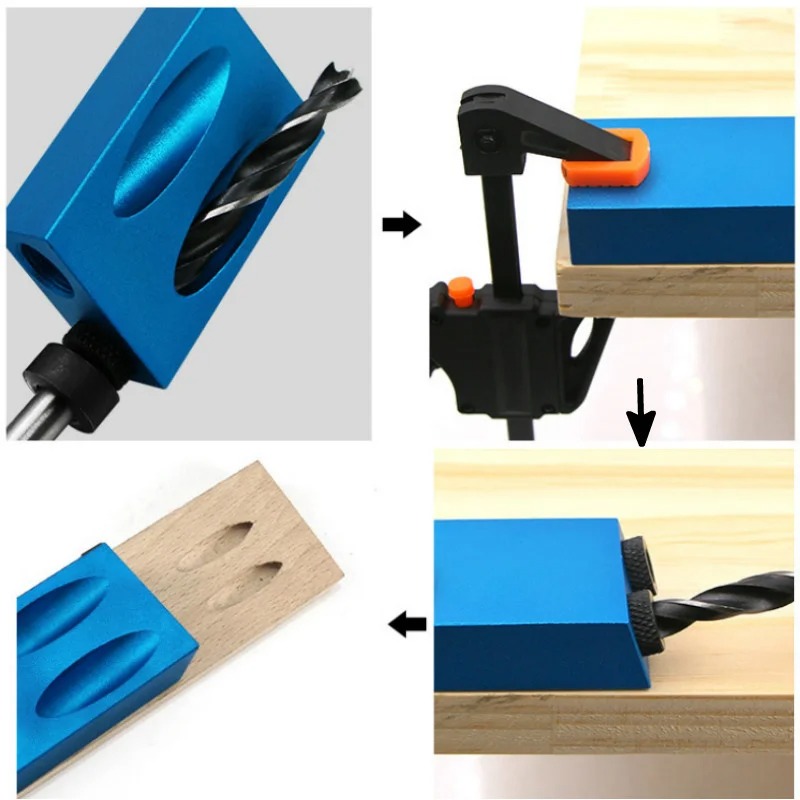 15° Pocket Hole Jig Kit 7/14PC - Pocket Hole Jig recension och pris