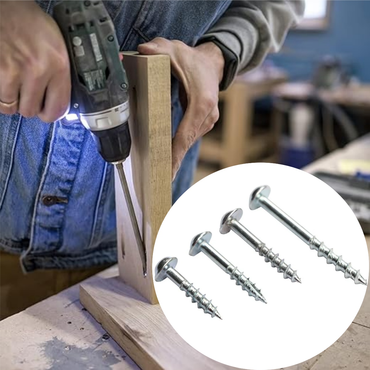 100pcs Oblique Hole Drilling D - Pocket Hole Jig recension och pris
