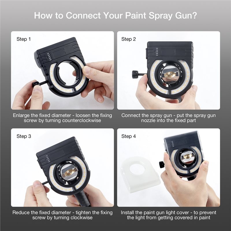 Car Spray Lighting 4-Hour Runt - Workshop Tools Hours recension och pris