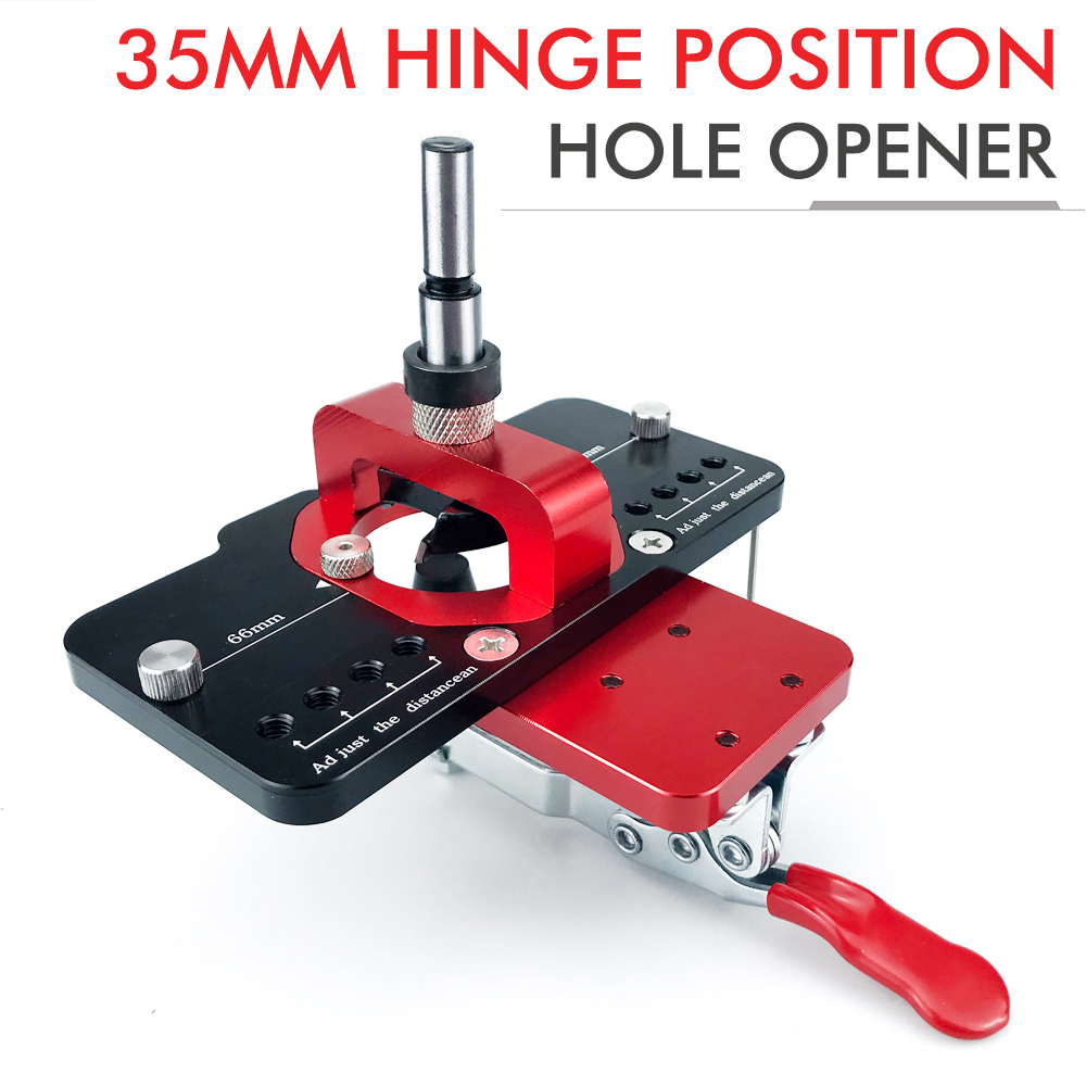 35mm Concealed Door Hinge Jig  - Pocket Hole Jig recension och pris
