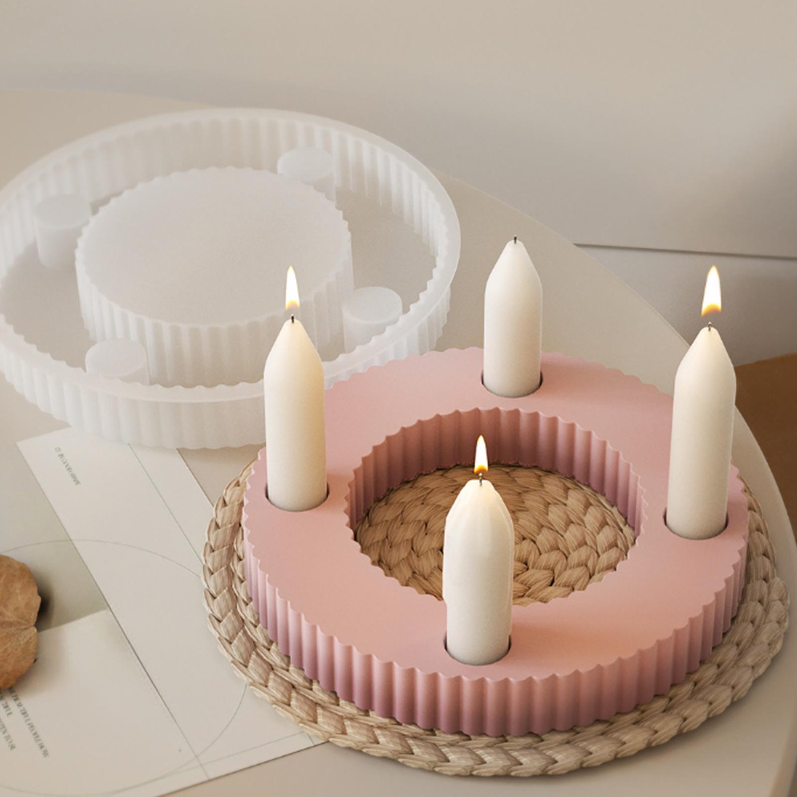 Silicone Candle Holder Mold 4  - Workshop Tools Table recension och pris