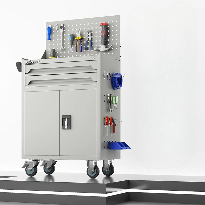 Mobile Tool Cart Cabinet Works - Tools Trolley For Workshop recension och pris
