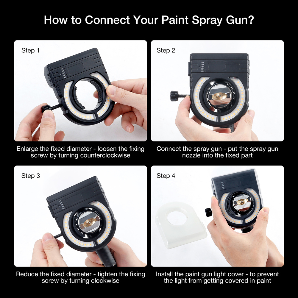New Car Spray Gun Lighting 5 C - Workshop Tools Hours recension och pris