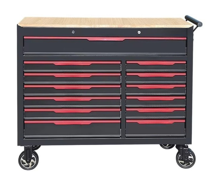 Heavy Duty 12-Drawer Steel and - Workshop Tools Table recension och pris
