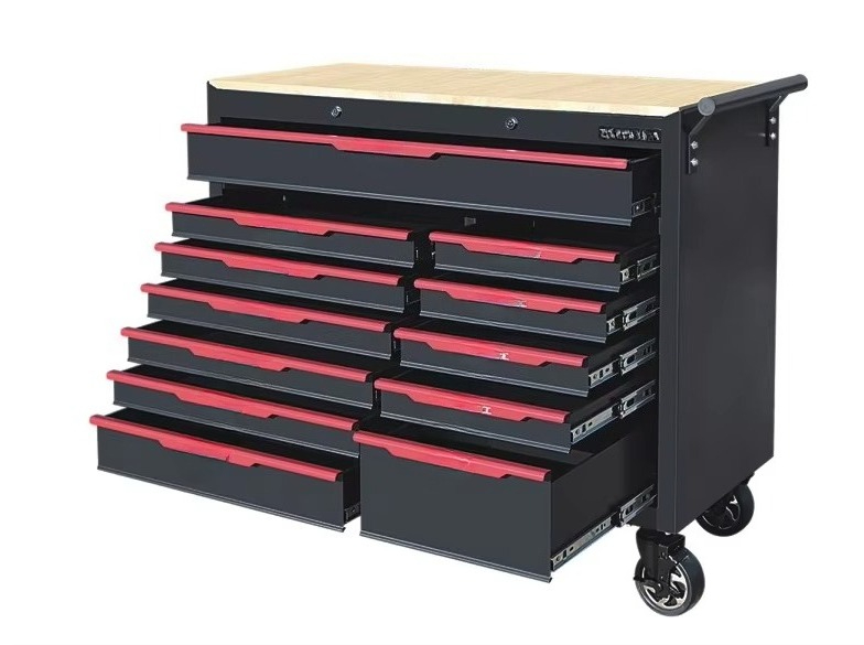 Heavy Duty 12-Drawer Steel and - Workshop Tools Table recension och pris