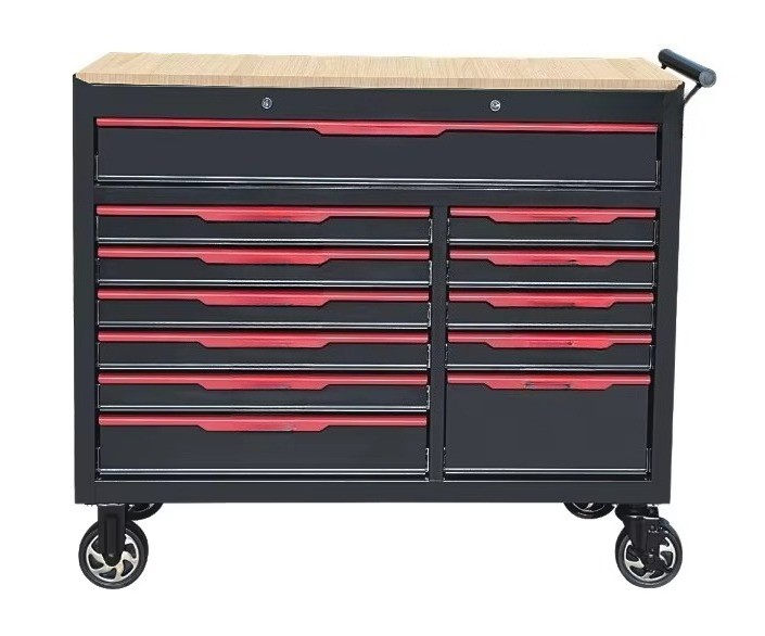 Heavy Duty 12-Drawer Steel and - Workshop Tools Table recension och pris