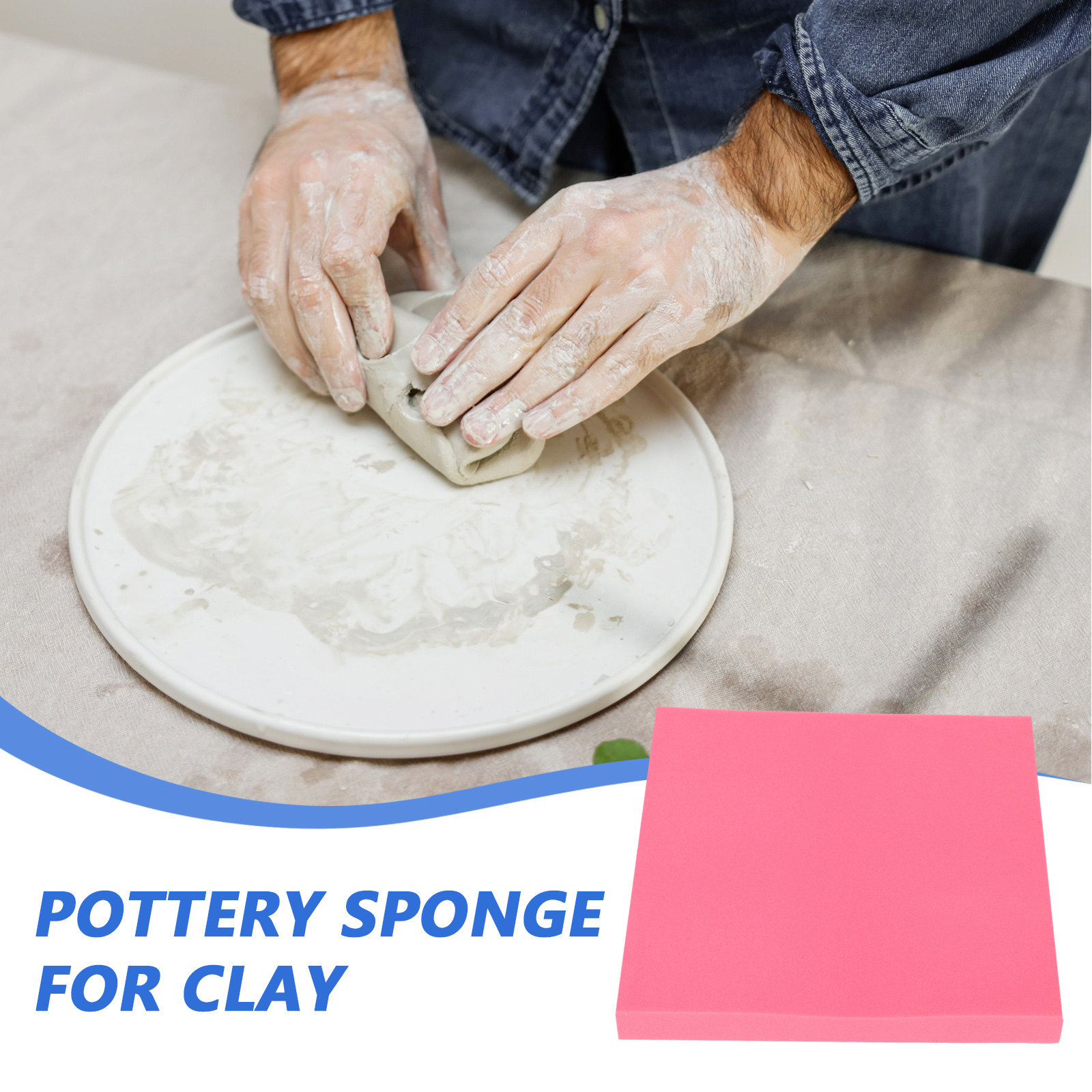 Pottery Sponge Pad High Densit - Workshop Tools Table recension och pris