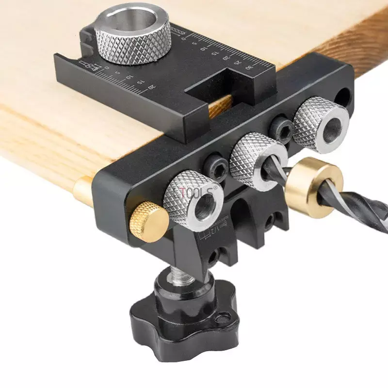 3 In1 Adjustable Doweling Jig  - Pocket Hole Jig recension och pris