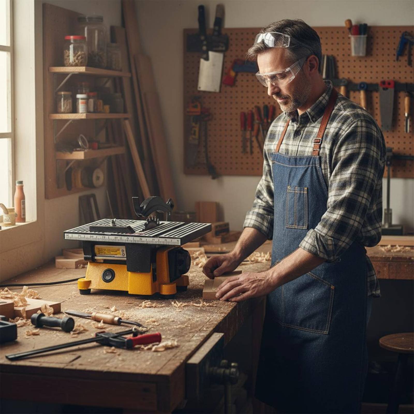 Mini Table Saw Portable Miniat - Workshop Tools Table recension och pris